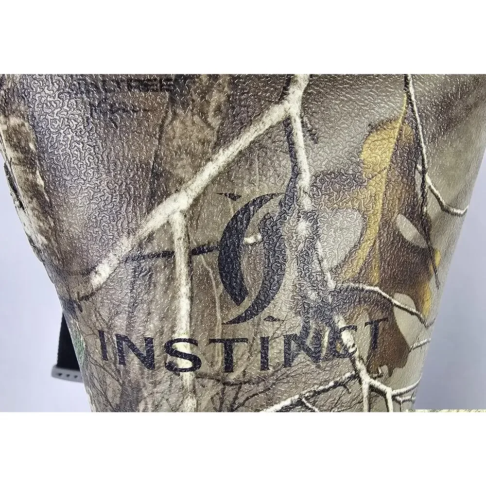 Cabelas Instinct Rubber Hunting Boots Mens 9 M Realtree Camo Waterproof 83234